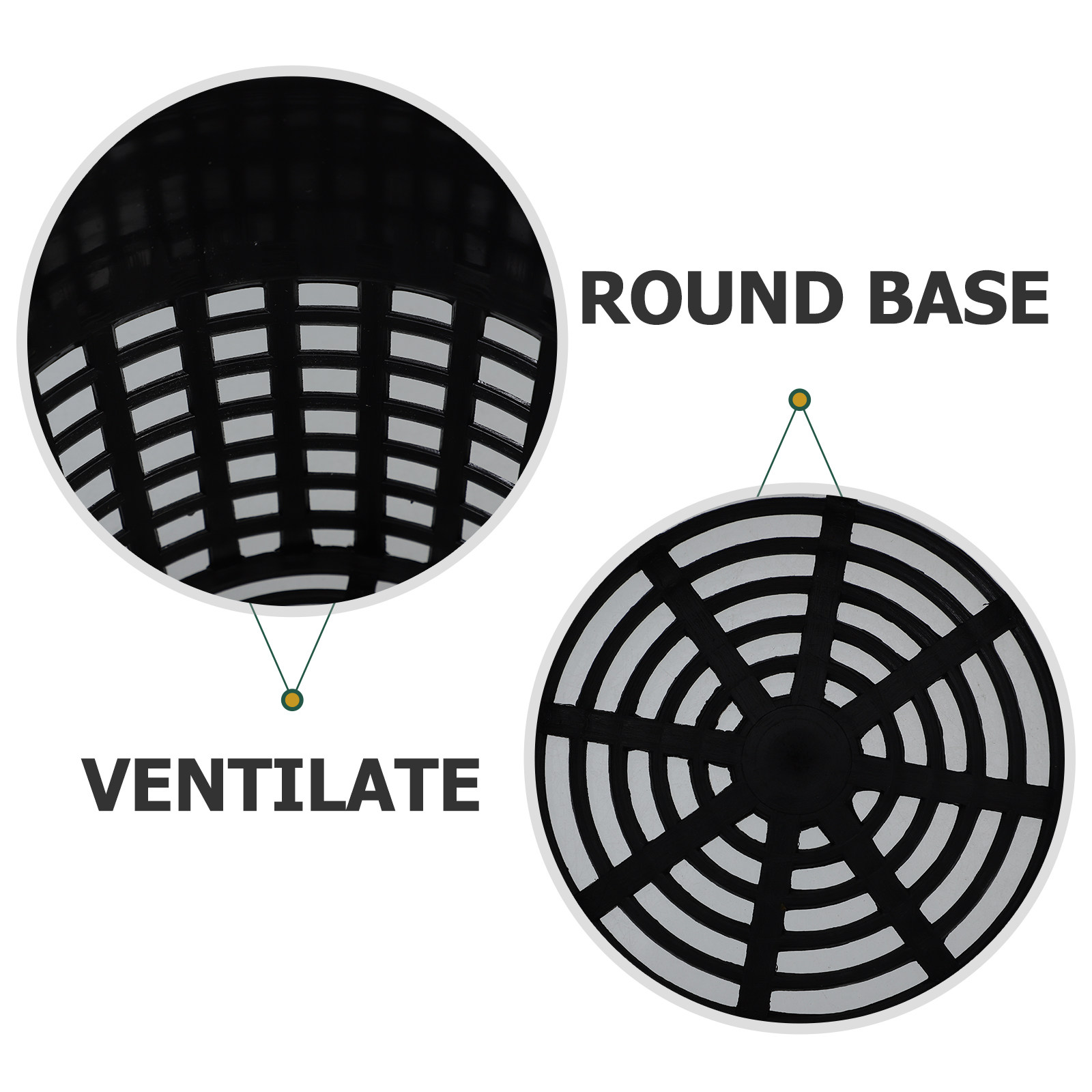 Thick Mesh Bottom Hydroponic P - Flower Supplies avaliação e preço
