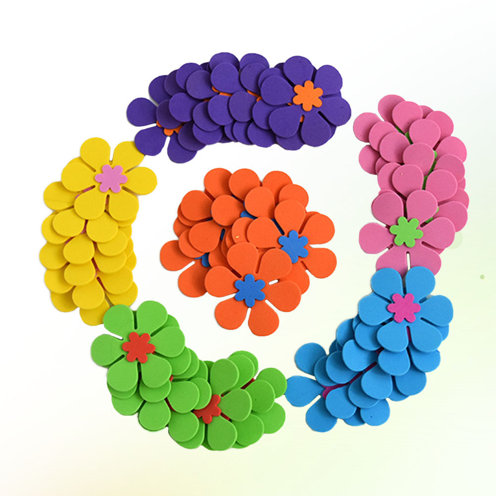 120Pcs Foam Flower Stickers fo - Flower Supplies avaliação e preço
