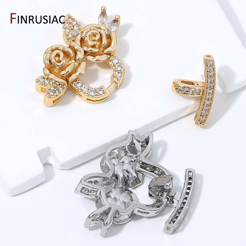 14K Gold Plated Brass Zircon F - Flower Supplies avaliação e preço