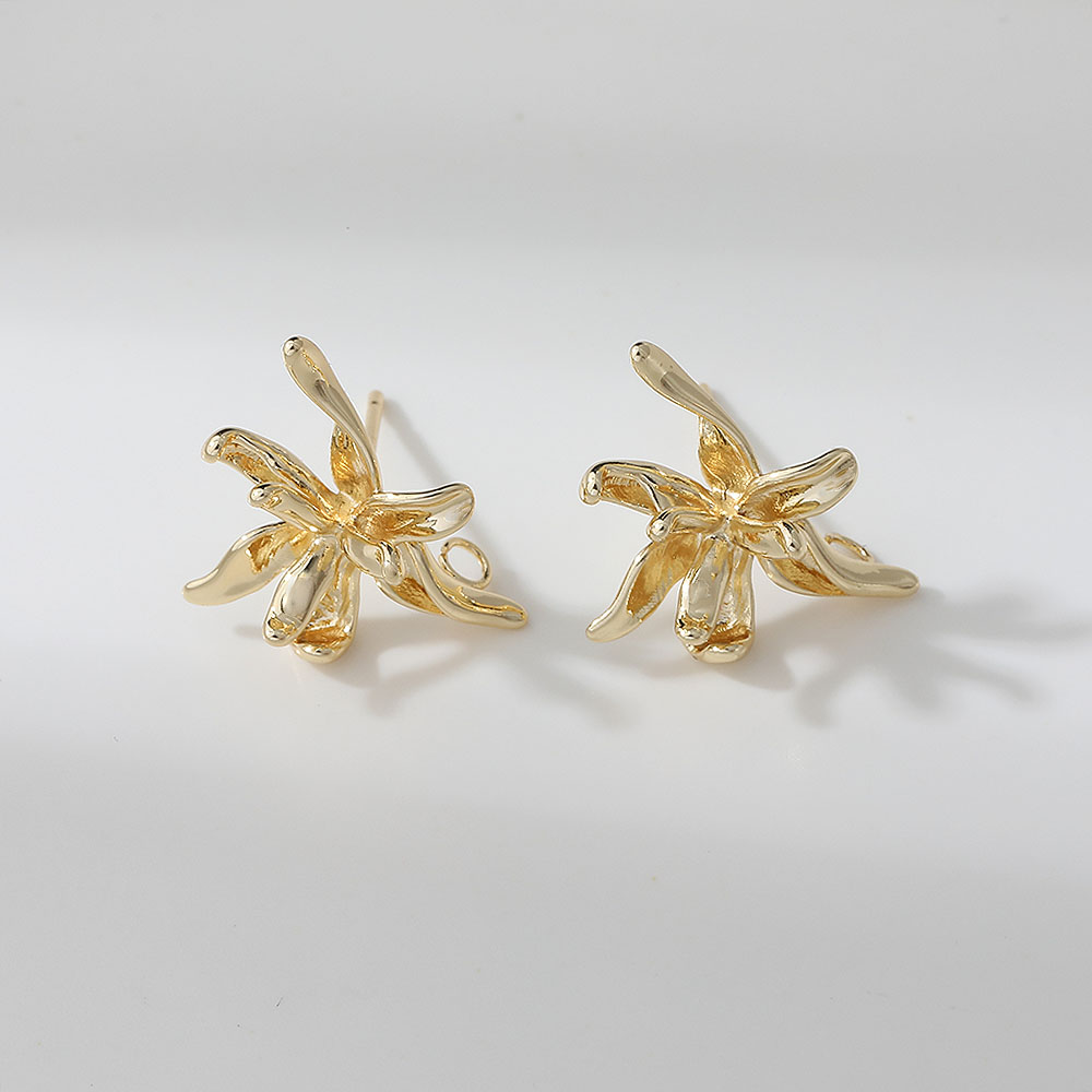 4PCS Dainty Flower Shape Ear S - Flower Supplies avaliação e preço