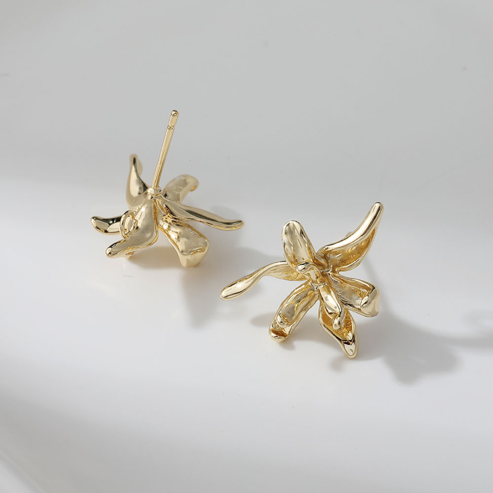 4PCS Dainty Flower Shape Ear S - Flower Supplies avaliação e preço