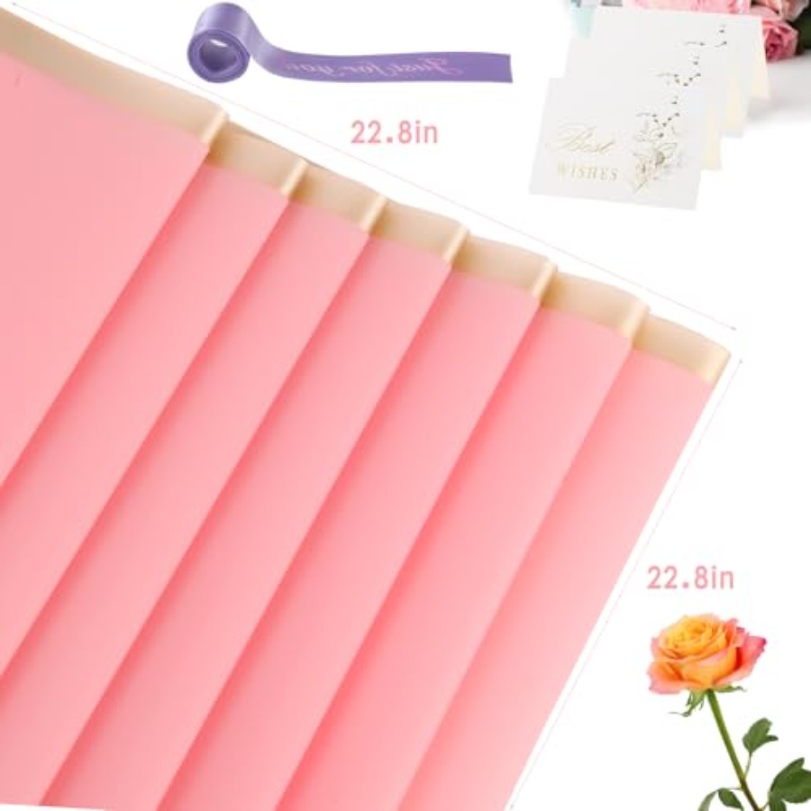 20 sheet Flower Wrapping Paper - Flower Supplies avaliação e preço