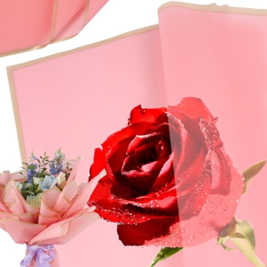 20 sheet Flower Wrapping Paper - Flower Supplies avaliação e preço
