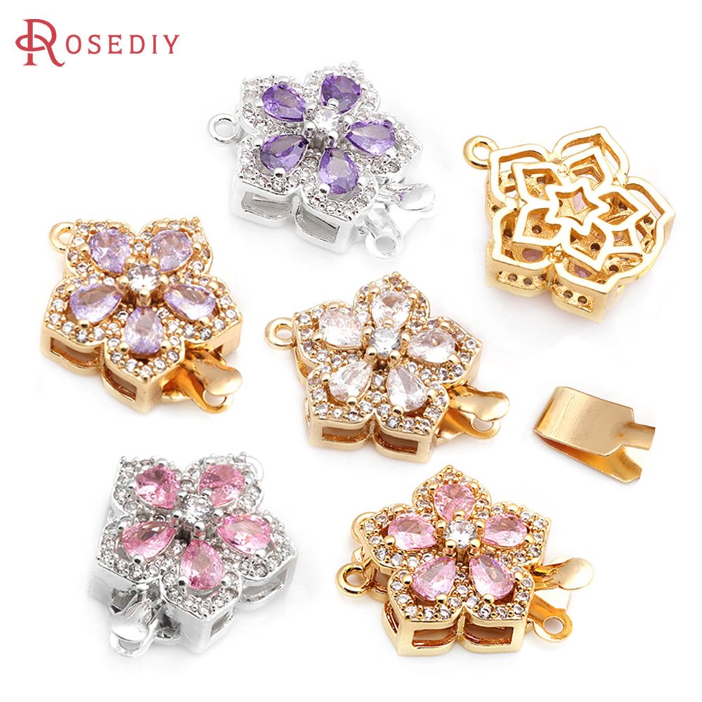 4 Sets Full Size 21x15MM 18K G - Flower Supplies avaliação e preço