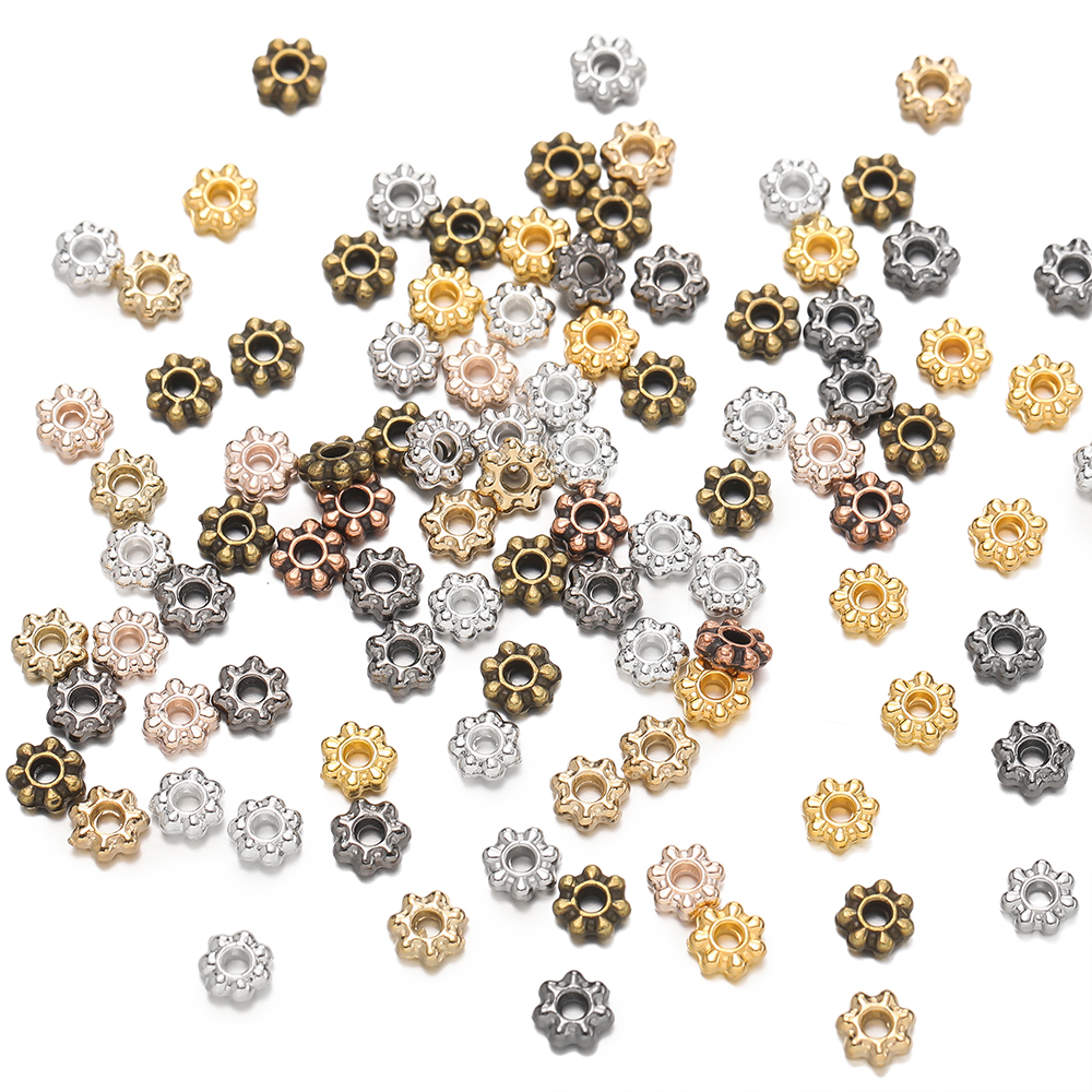200pcs/lot 4/6mm Daisy Snowfla - Flower Supplies avaliação e preço